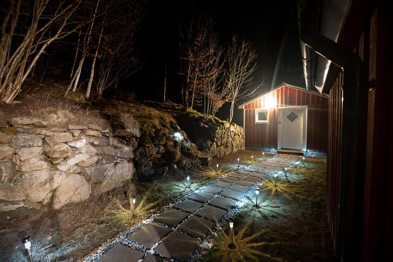 Skogsstuga i Bassholma Villa Munka-Ljungby Eksteriør bilde
